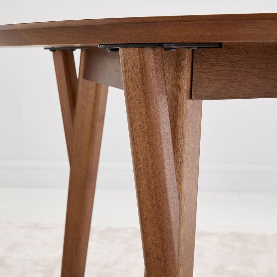 Mid-Century Round Expandable Dining Table | west elm United Kingdom
